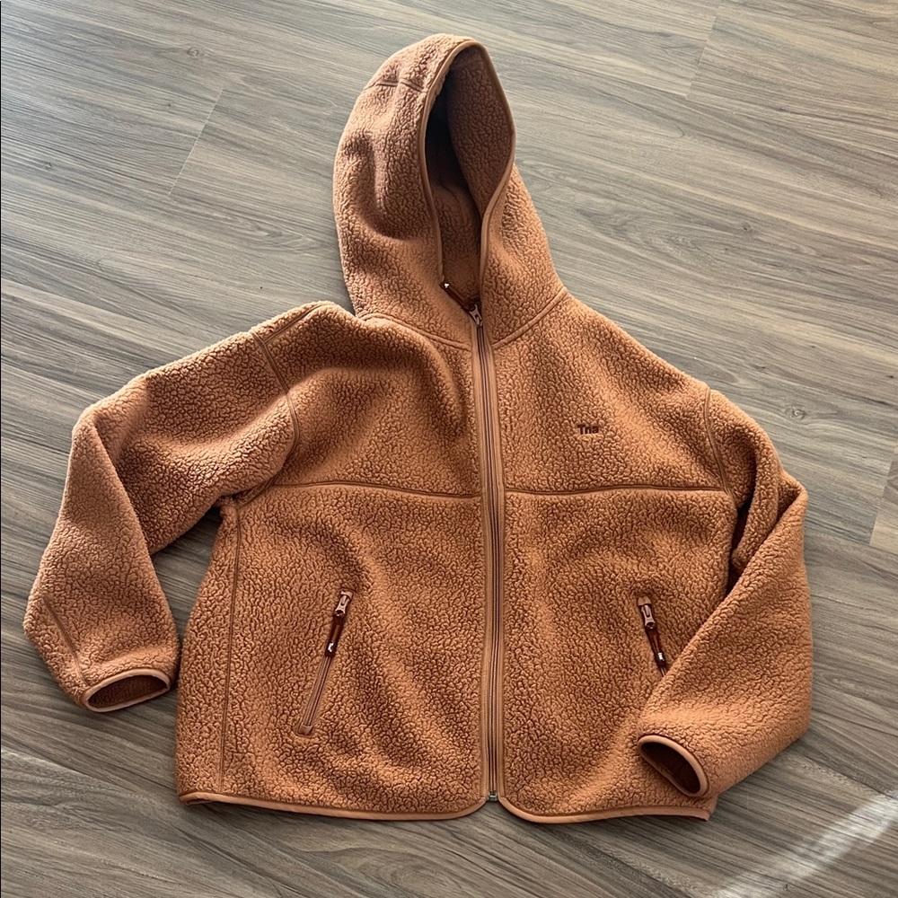 Aritzia TNA Bigfoot Polar Zip Hoodie